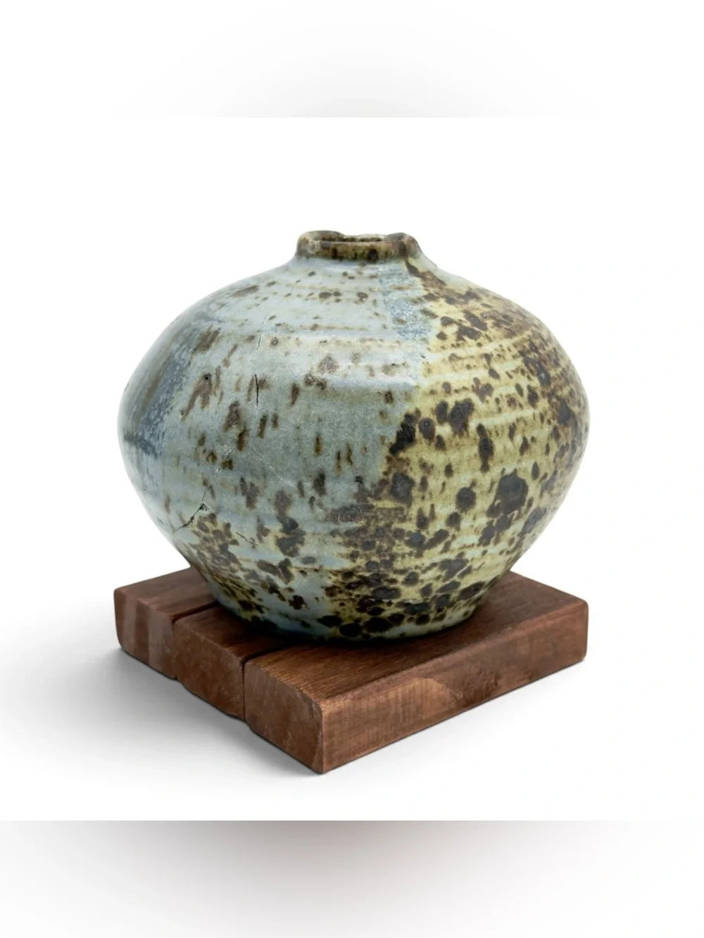 Kintsugi Vase Handmade Pottery Gold Crack Art Personal Growth Gift